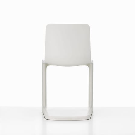 Chaise EVO-C plastique blanc - Vitra