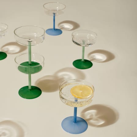 Set de 2 coupes à champagne Tint -  Hay