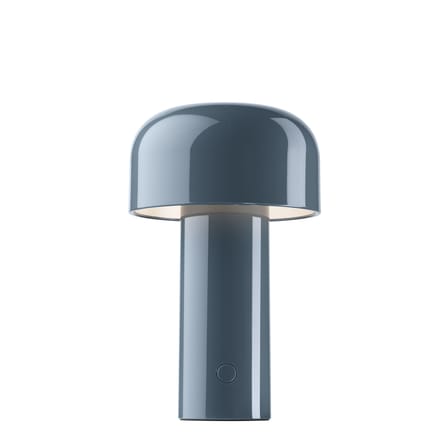 Lampe sans fil rechargeable Bellhop plastique gris  / Seconde vie - Flos
