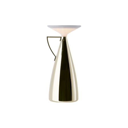 Lampe sans fil rechargeable Camomille LED or / By Philippe Starck - Recyclé - Kartell