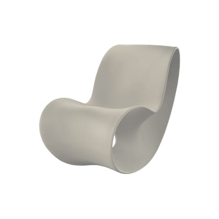 Rocking chair Voido plastique gris - Magis
