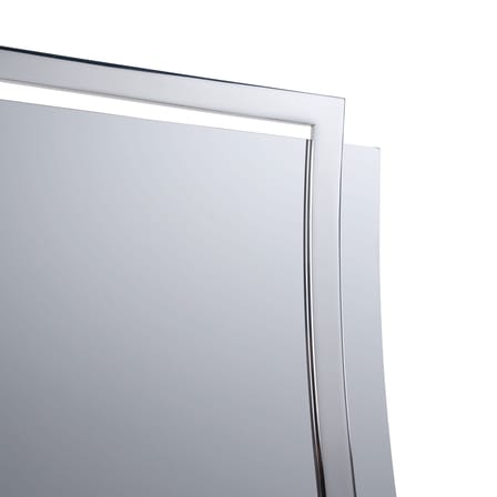 Specchio da appoggiare Qua A4 metallo specchio / L 25,5 x H 33,2 cm - BANG