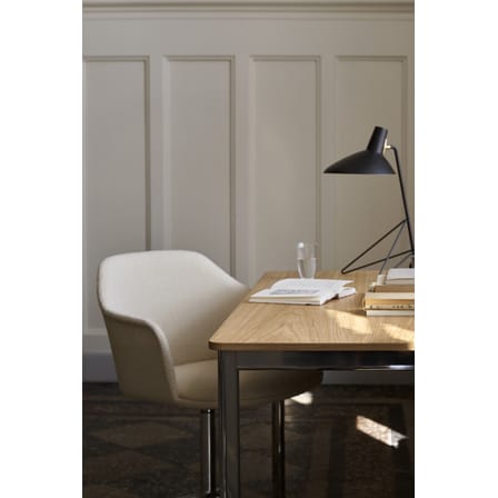 Table rectangulaire Drip HW58 bois naturel / 140 x 80 cm - Contreplaqué - &tradition