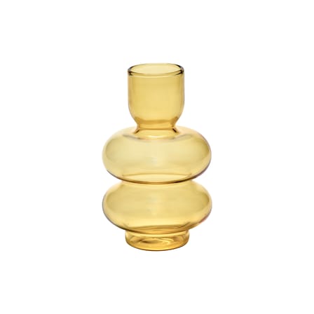 Vase Bubble verre jaune / H 15 cm - Serax