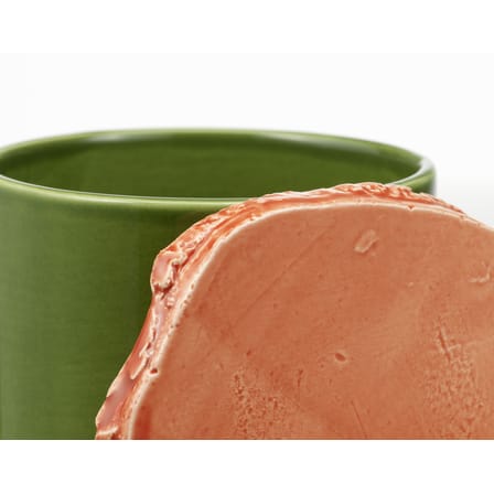 Vase Découpage - Disque céramique vert / Bouroullec, 2020 - Vitra