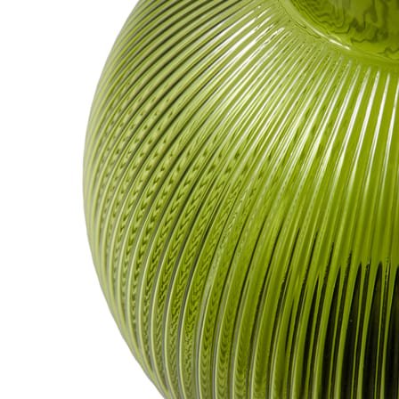 Vase Hot Air Balloon verre vert / H 30 cm - POLSPOTTEN
