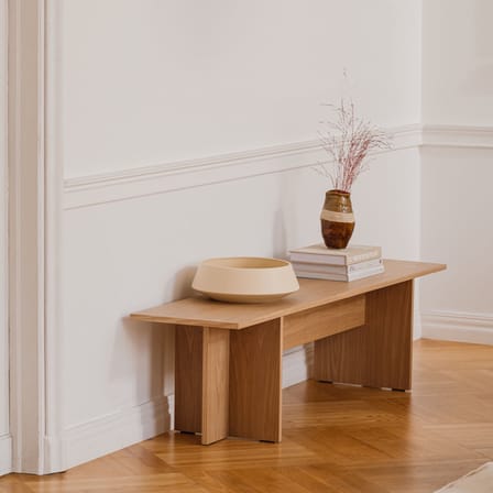 Banc Hett bois naturel / L 170 cm - NOO.MA