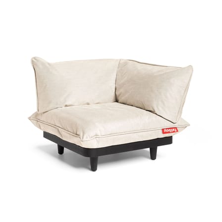Chauffeuse d'angle Paletti Corner tissu beige - Fatboy