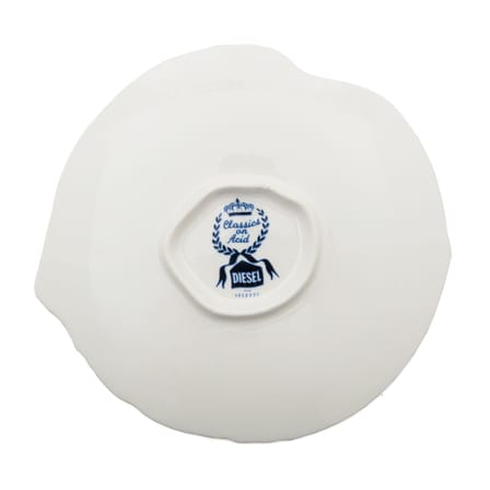 Classics on Acid - Deer Dessert plate ceramic blue / Ø 20.2 cm - Diesel living with Seletti