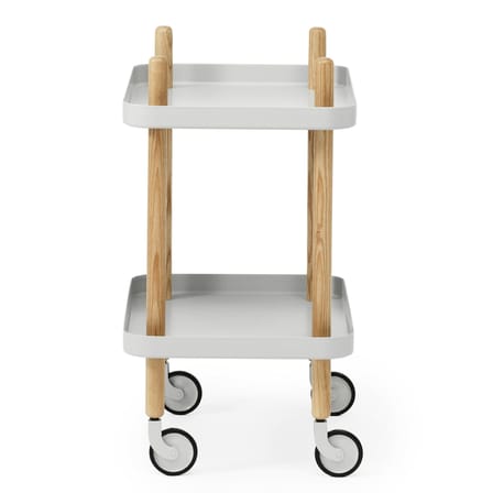 Block Dresser metal grey On wheels - Normann Copenhagen