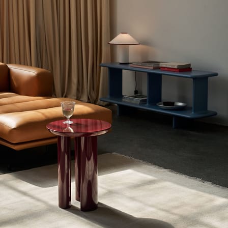 Étagère Archivo JH43 by Jaime Hayon bois bleu / Console basse - L 140 x H 54 cm - &tradition