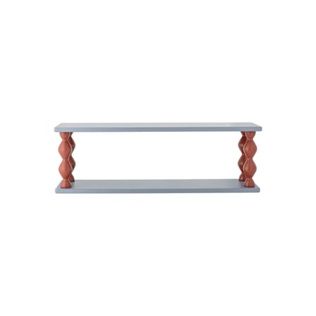 Etagère murale Bibiola bois bleu / L 80 x H 26 cm - Bloomingville