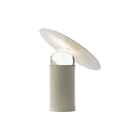 Lampe de table Era Large LED métal blanc / H 67 cm - Orientable - Mogg