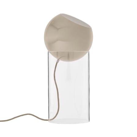Lampe Topan VP14 métal beige / H 46 cm - Verner Panton, 1959 - &tradition