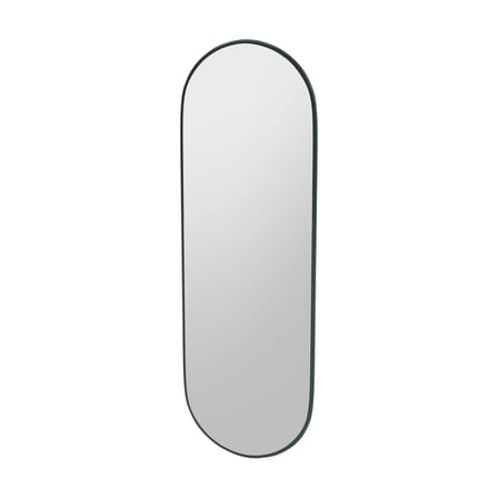 Miroir mural Colour Frame - Figure bois noir / 46,8 x 138 cm - MONTANA