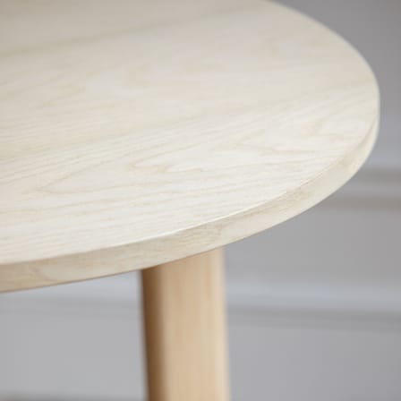 Runder Tisch Galta Tripod holz natur / Ø 80 cm - KANN DESIGN