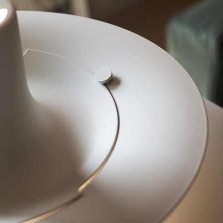 Suspension PH 5 métal gris / Ø 50 cm - Poul Henningsen, 1958 - Louis Poulsen