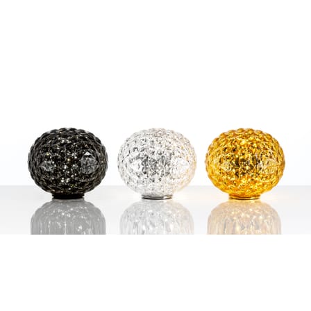 Tischleuchte Planet LED plastikmaterial transparent / LED - H 28 cm - Kartell