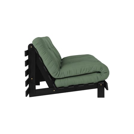 Canapé convertible Roots / L 160 cm - 3 positions / Structure noire - KARUP DESIGN