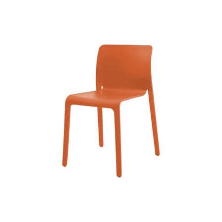 Chaise empilable First plastique orange / Stefano Giovannoni, 2007 - Magis