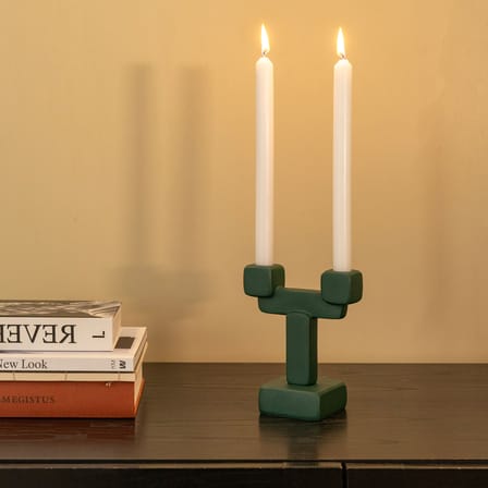Chandelier Chunk Small métal vert - & klevering