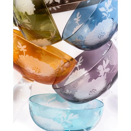 Set de 6 coupes Peony verre - Pols Potten