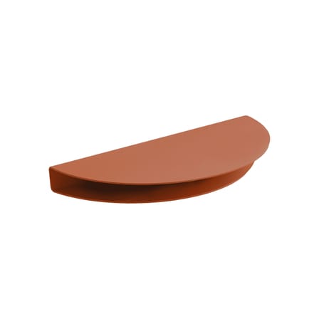 Étagère Half Moon Large métal orange / L 40 x Prof. 20 cm - MOEBE