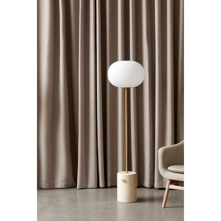 Lampada a stelo JWDA vetro pietra bianco oro / vetro & pietra - Audo Copenhagen