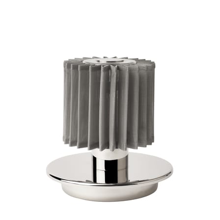 Lampada senza fili ricaricabile In The Sun Table LED vetro argento metallo / LED - Ricarica USB - DCW éditions