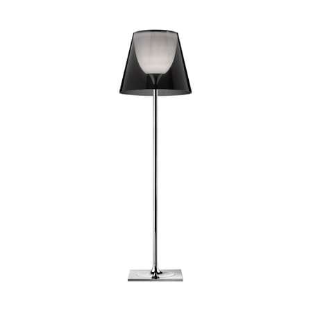 Lampadaire K Tribe F2 métal plastique gris / H 162 cm - Flos