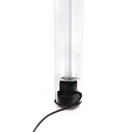 Lampe Bic noir design / LED - H 178 cm - Seletti