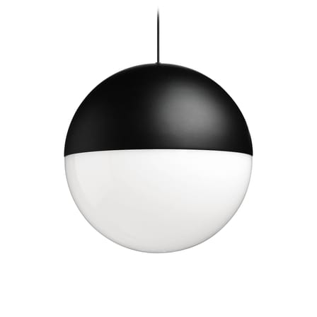Pendelleuchte String Light Sphere metall schwarz LED / 12 m langes Kabel als Deko-Element - Flos