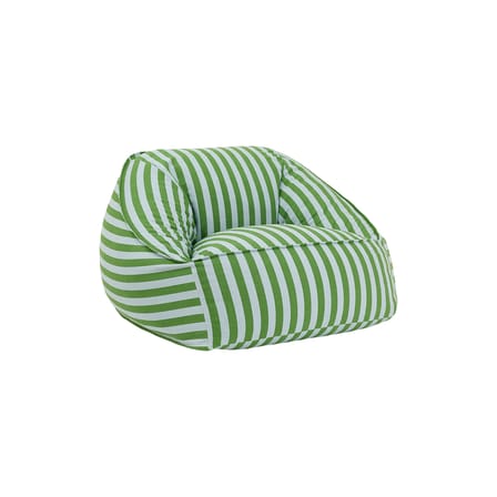 Pouf Ziggy tissu vert / Pouf - NOBODINOZ