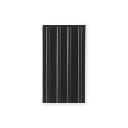 Rangement mural Rib bois noir / L 40 x P 23 x H 73 cm - Normann Copenhagen