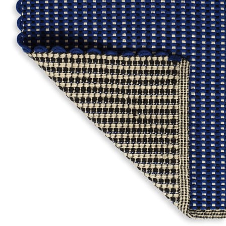 Cord Rug textile blue / 200 x 300 cm - Recycled - Tom Dixon