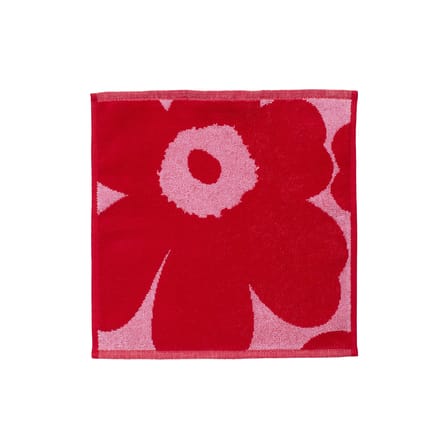 Serviette invité Unikko rouge / 30 x 30 cm - Marimekko