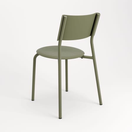 SSDr Outdoor Stacking chair plastic material green / Outdoor - Recycled - TIPTOE