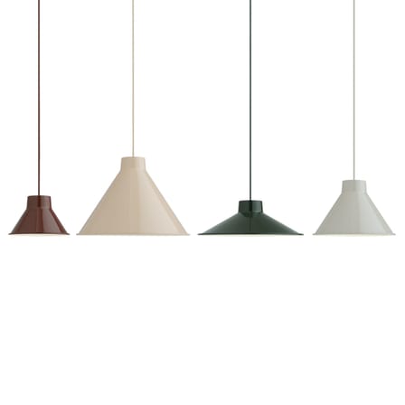 Suspension Top métal beige / Ø 38 x H 26 cm - Muuto