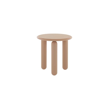 Table basse Undique Mas bois beige / Ø 48 x H 51 cm - Patricia Urquiola, 2023 - Kartell