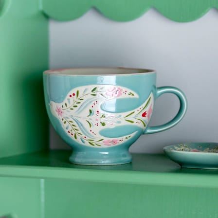 Set de 4 tasses Rosalynde céramique / 400 ml - Bloomingville