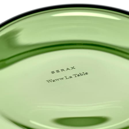 Vase Bubble verre vert / H 15 cm - Serax