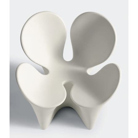 Clover Armchair plastic material white / Ron Arad, 2007 - Driade