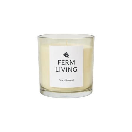 Bougie parfumée Vitto / Bergamote citronnée - H 10 cm - Ferm Living