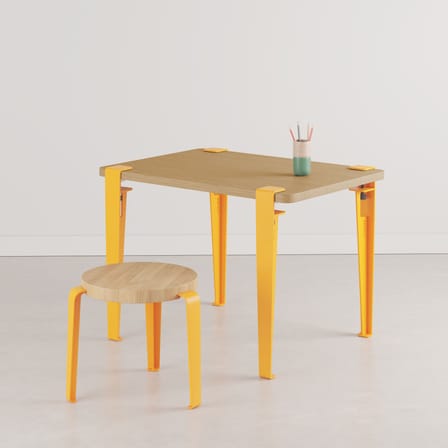 Bureau enfant / 70 x 50 cm - Chêne - TIPTOE