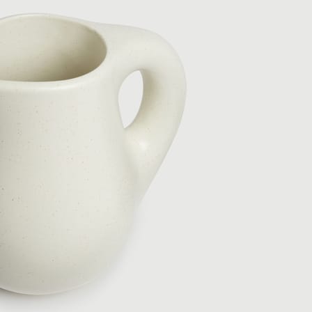 Carafe Dough céramique blanc / Ø 15 x H 19,8 cm - TOOGOOD