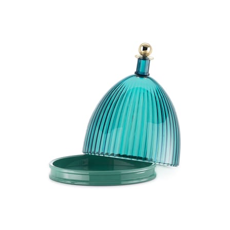 Centre de table La Coupole vert / Ø 24 cm x H 30,5 cm - Kartell