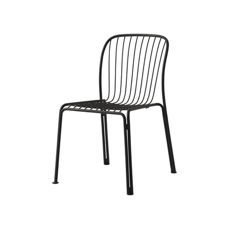 Chaise Thorvald SC94 métal noir - &tradition