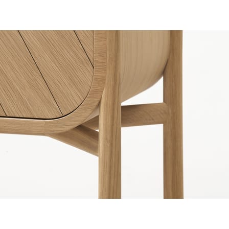Console Marius bois naturel / Avec tiroir - L 100 cm - Hartô