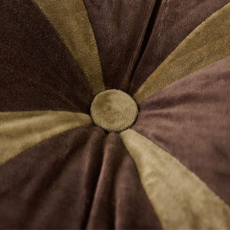 Cuscino Velvet tessuto marrone / 50 x 30 cm - HK LIVING