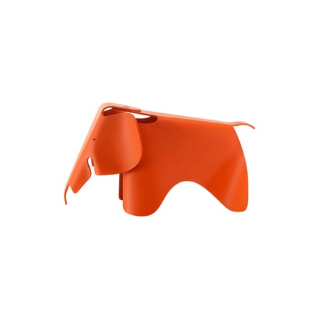 Décoration Eames Elephant RE (1945) rouge / L 78,5 cm - Plastique recyclé - Vitra